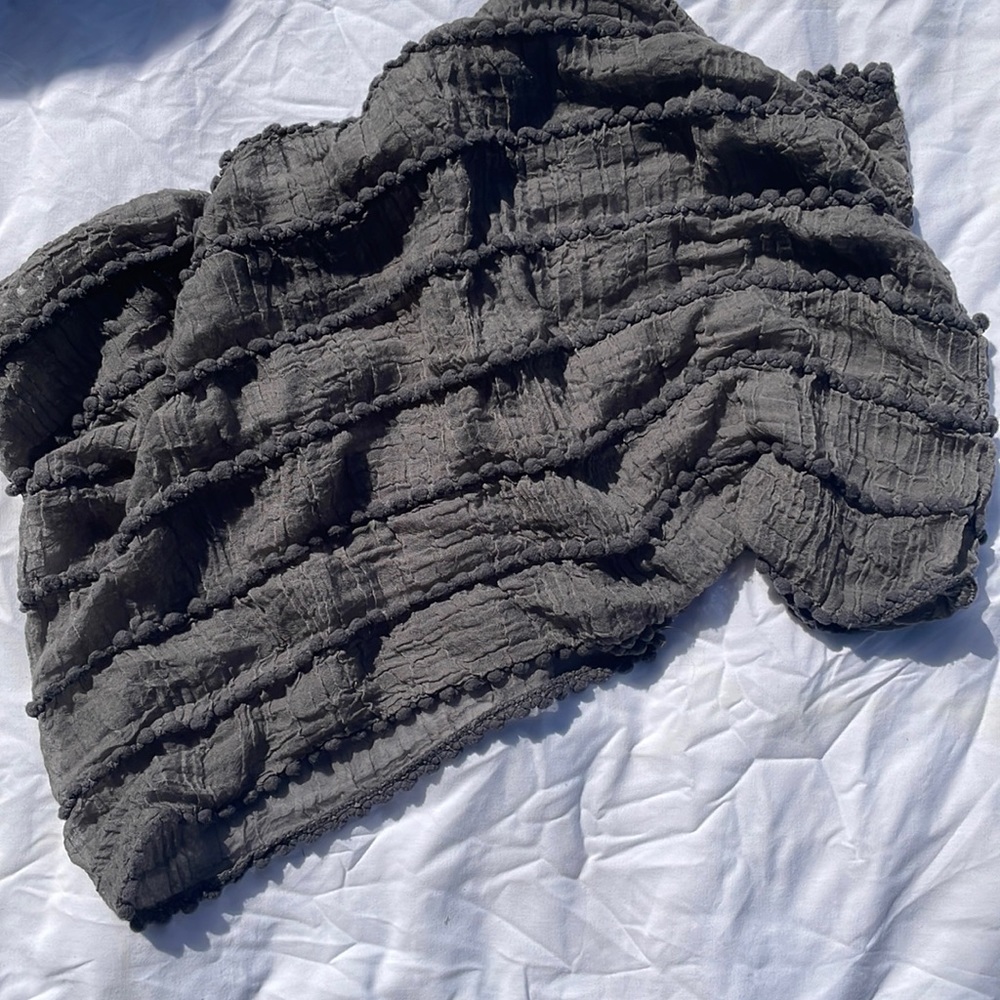 Gray Lightweight Infinity Scarf
